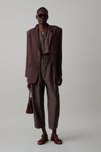 Load image into Gallery viewer, CLAUDIA JACKET | DARK CHOCOLATE LINEN