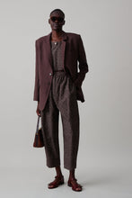 Load image into Gallery viewer, CLAUDIA JACKET | DARK CHOCOLATE LINEN