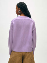 Load image into Gallery viewer, Cashmere Saddle Sleeve Crewneck