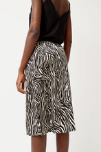 Load image into Gallery viewer, 6397 Printed Slip Skirt in Zebra Print