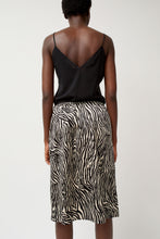 Load image into Gallery viewer, 6397 Printed Slip Skirt in Zebra Print