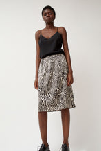 Load image into Gallery viewer, 6397 Printed Slip Skirt in Zebra Print