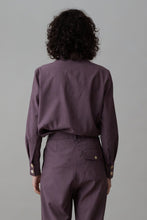 Load image into Gallery viewer, CARISSA SHIRT | MAUVE TROPICAL WOOL