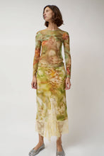 Load image into Gallery viewer, Collina Strada Hiss Skirt in Sage Molten Floral