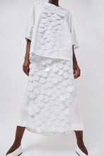 Load image into Gallery viewer, INSHADE Long Sequin Skirt in White