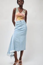 Load image into Gallery viewer, Naya Rea Gloria Skirt in Washed Light Blue