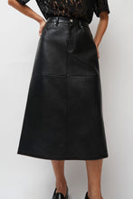 Load image into Gallery viewer, No.6 Aimee Skirt in Black