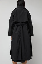 Load image into Gallery viewer, No.6 Peterman Trench in Black