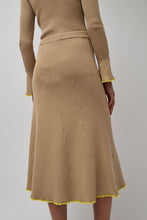 Load image into Gallery viewer, Rodebjer Fly Rib Skirt in Hazelnut