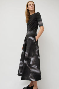 Rodebjer Marla Wash Skirt in Black