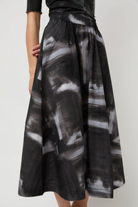 Rodebjer Marla Wash Skirt in Black