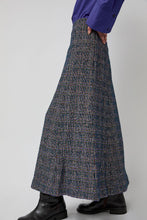 Load image into Gallery viewer, Rodebjer Neneh Boucle Skirt in Utility Blue