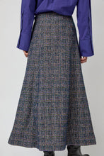 Load image into Gallery viewer, Rodebjer Neneh Boucle Skirt in Utility Blue