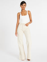 Load image into Gallery viewer, Ashton High Rise Wide Leg Flare Jean in Sand | Clothing | SWB Boutique