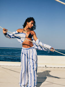 Cara Pant in Nantucket Stripe | Clothing | SWB Boutique